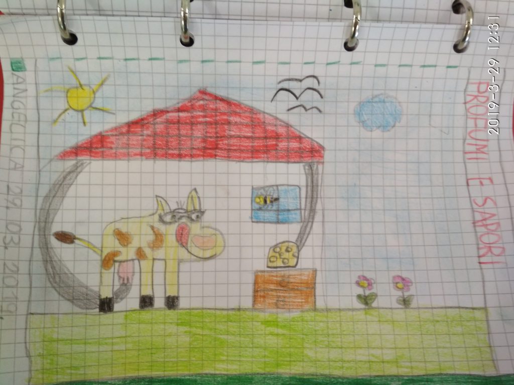 MU MU &our 5 senses Wanted! Nella Valle dei trulli…cercasi la “Mucca MU MU! by Mrs D. - Illustrated by Mrs D.'s 1st classes - Ourboox.com