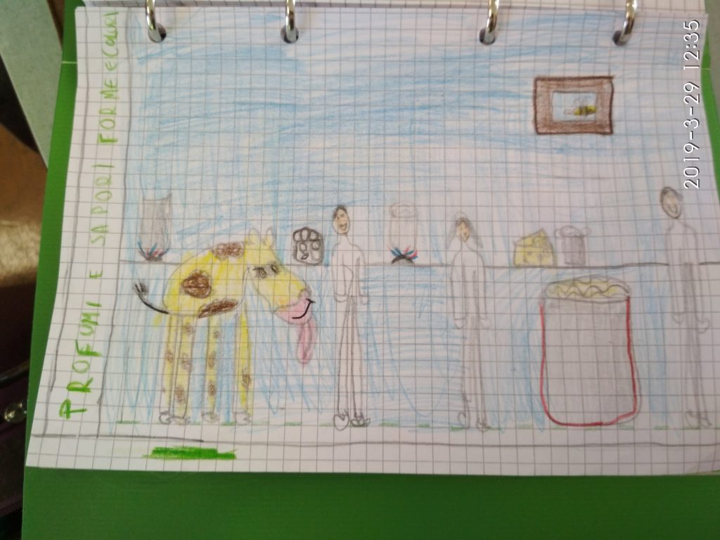 MU MU &our 5 senses Wanted! Nella Valle dei trulli…cercasi la “Mucca MU MU! by Mrs D. - Illustrated by Mrs D.'s 1st classes - Ourboox.com