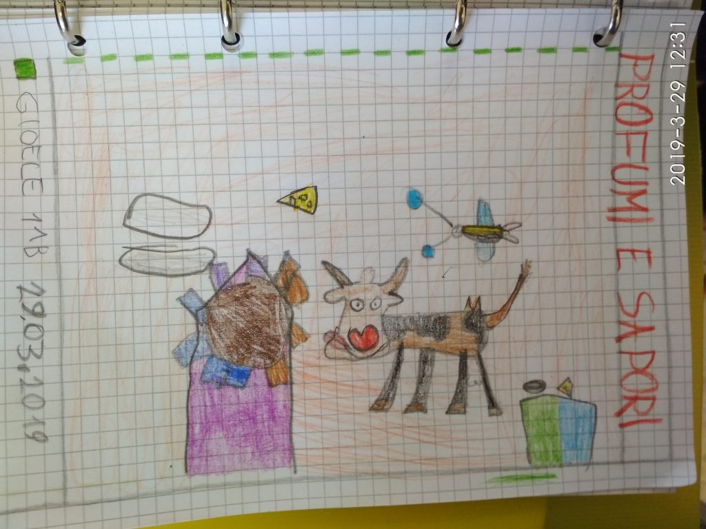 MU MU &our 5 senses Wanted! Nella Valle dei trulli…cercasi la “Mucca MU MU! by Mrs D. - Illustrated by Mrs D.'s 1st classes - Ourboox.com
