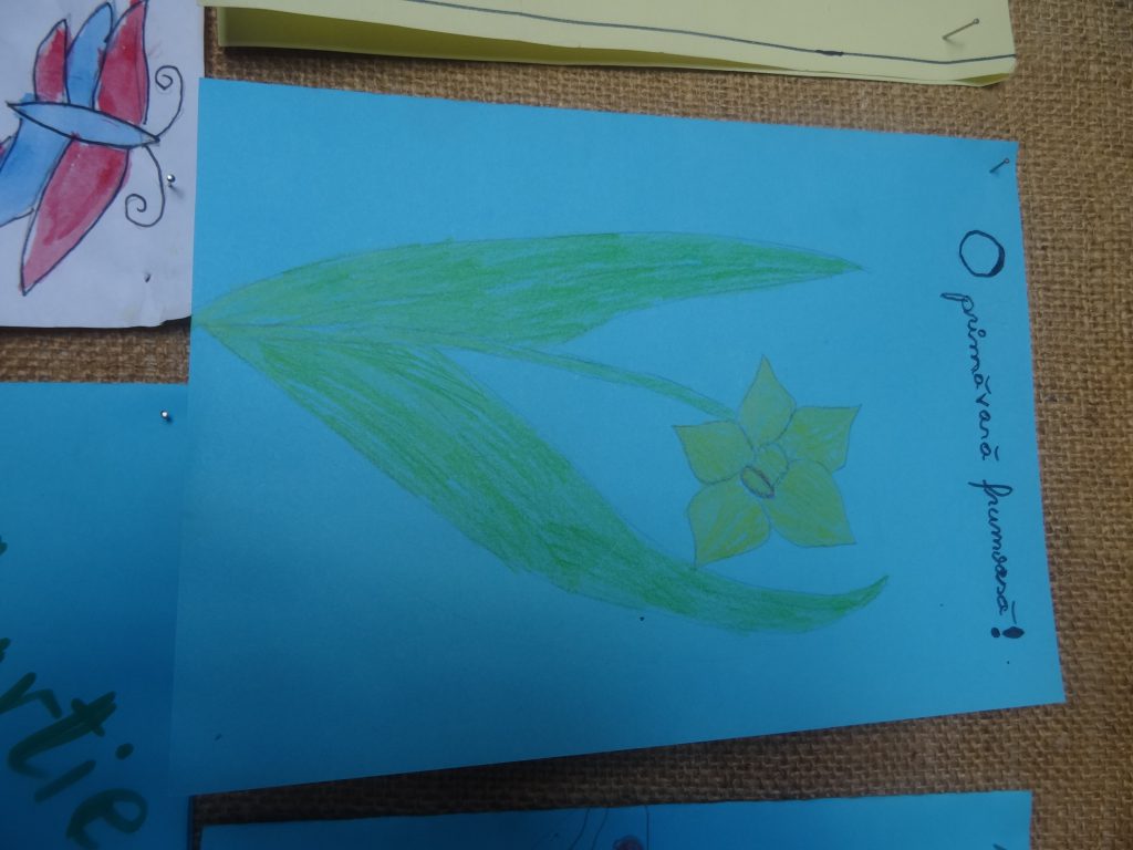 Spring holiday days by Anamaria Golumbeanu - Illustrated by 5th grade students of ION TUCULESCU Secondary School, Craiova, Romania - Ourboox.com