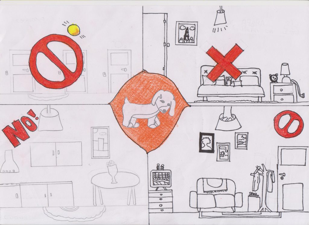 Abbaiare stanca (percorso per immagini e parole del romanzo