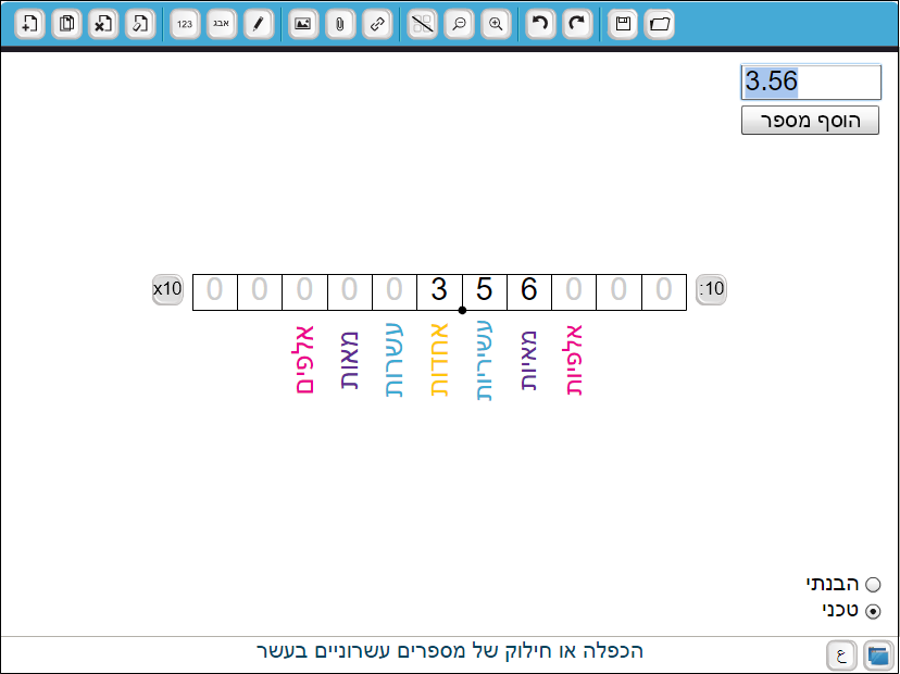 כפל וחילוק מספרים עשרוניים ב10, 100 ו 1000 לכיתה ו’ by NOY SHCHORI - Illustrated by קבוצה מס' 5 - נוי שחורי, אביב הרוש ומוריה אברהם - Ourboox.com