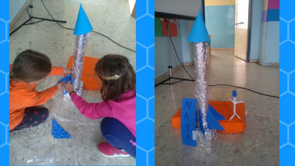 Photos from students’work about space and tecnology by Margarita Dakoronia - Ourboox.com