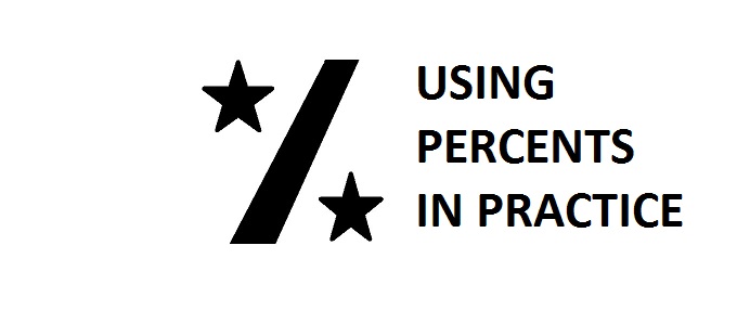 Using percents in practice by Anamaria Golumbeanu - Ourboox.com
