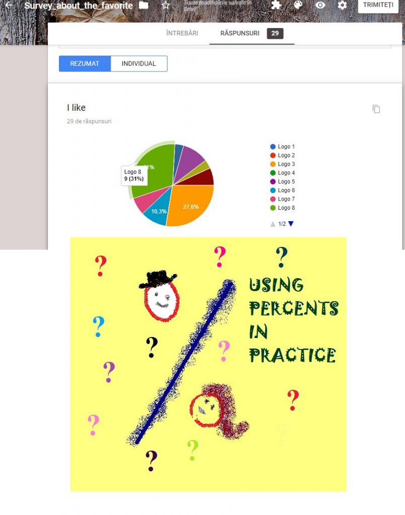 Using percents in practice by Anamaria Golumbeanu - Ourboox.com