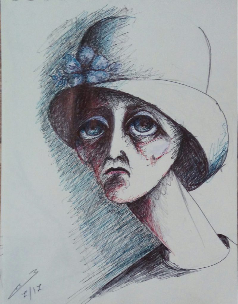 מאחורי המסיכות – יצירותיה של ציפורה בראבי by Shuli Sapir-Nevo Photo and Motto - Illustrated by ציורים ורישומים ציפורה בראבי - Ourboox.com