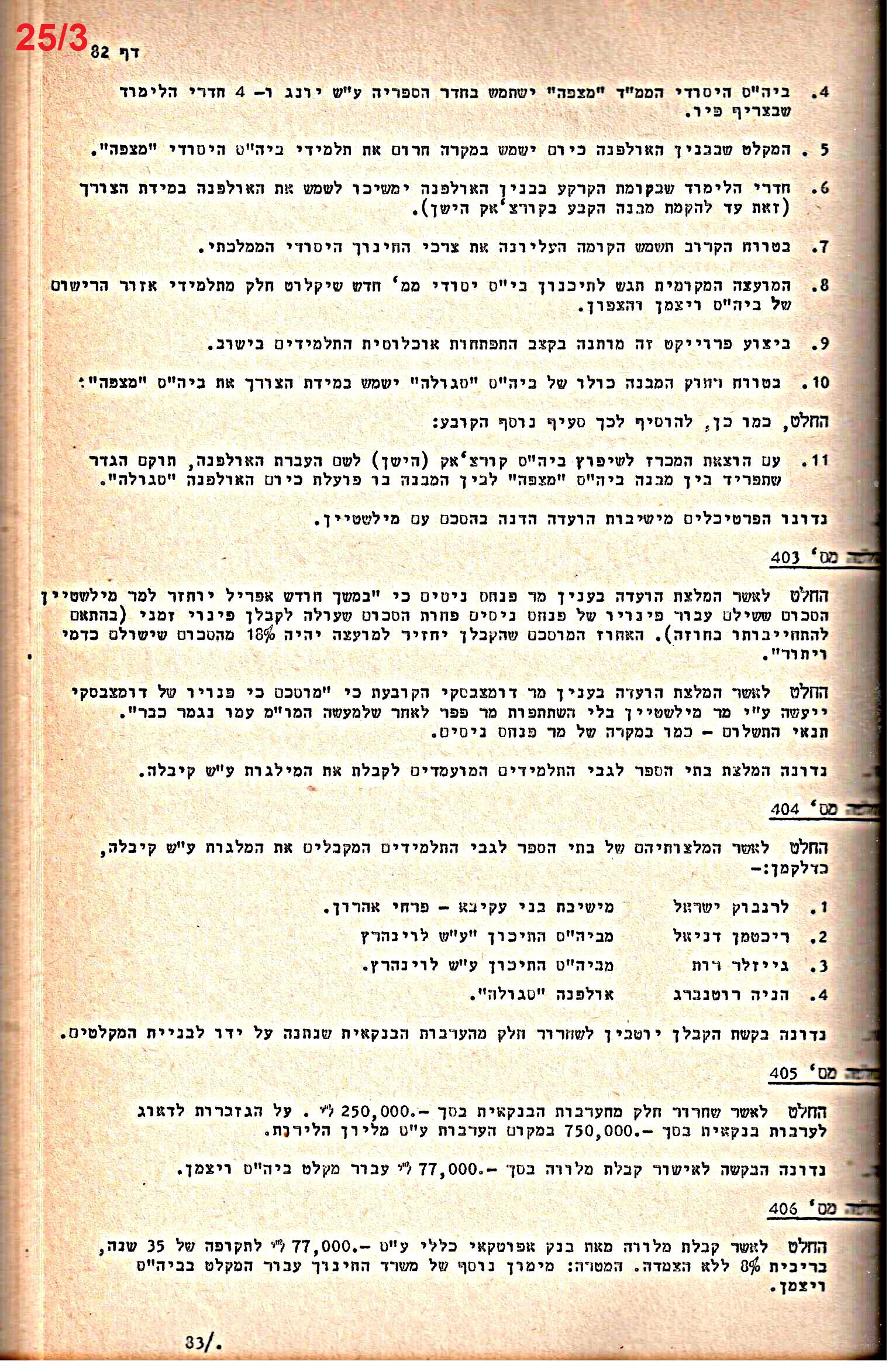 פרוטוקולים 14 – הנהלה – 19.7.76 – 18.2.74 by riki deri - Illustrated by מוזיאון בית גרושקביץ / כרך 14 - Ourboox.com