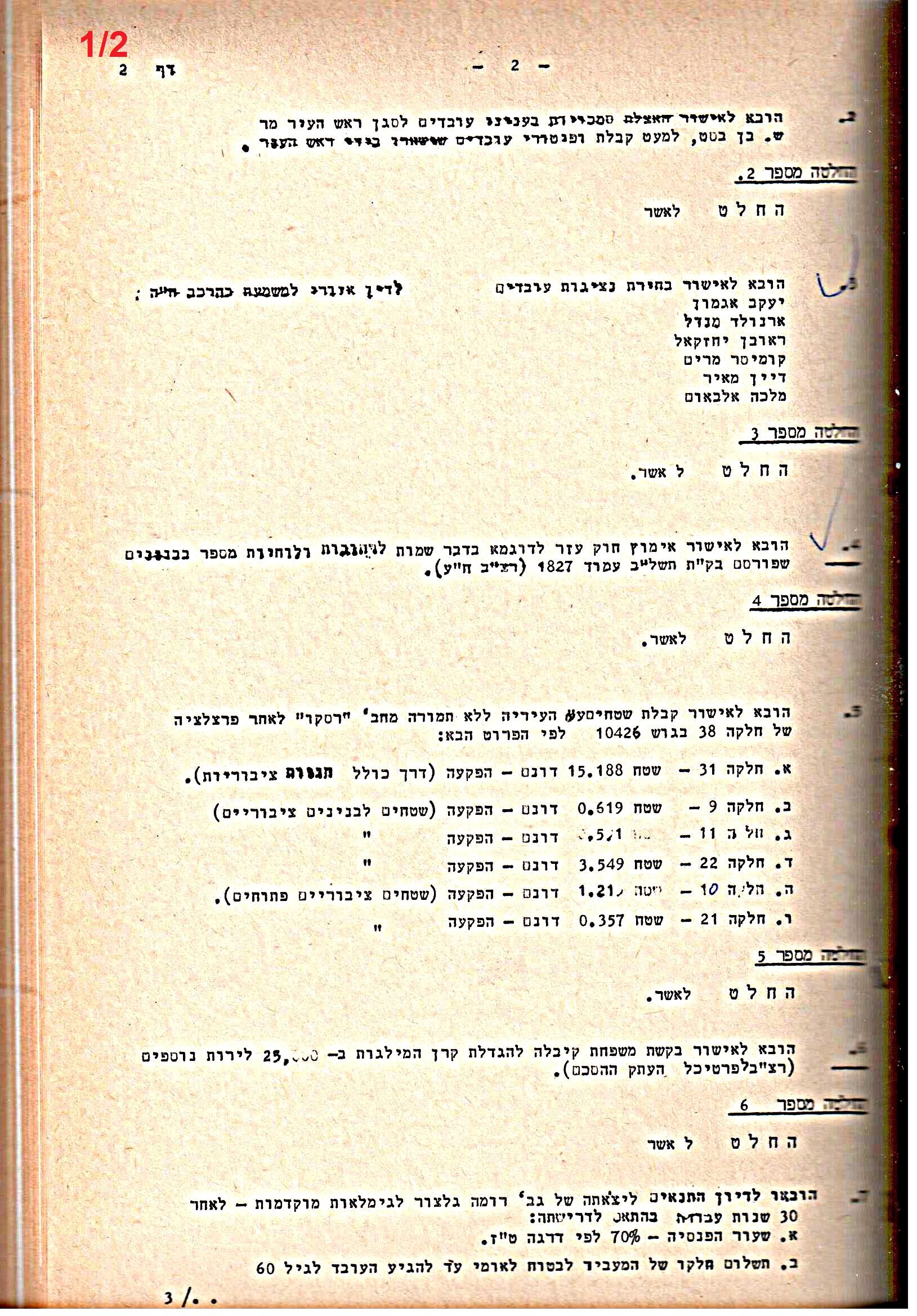 פרוטוקולים 15 – הנהלה – 19.10.83 – 23.8.76 by riki deri - Illustrated by מוזיאון בית גרושקביץ / כרך 15 - Ourboox.com