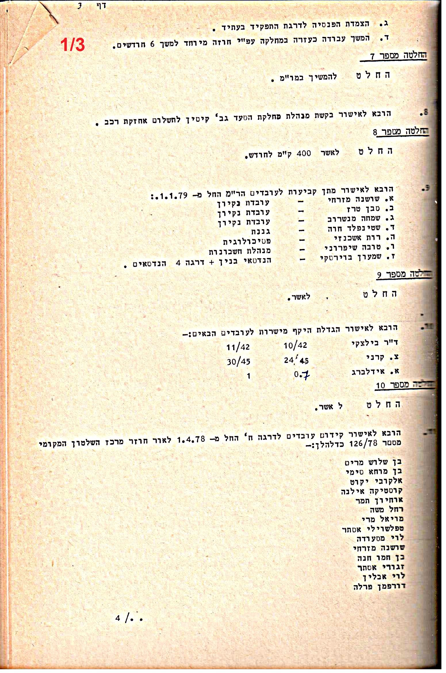 פרוטוקולים 15 – הנהלה – 19.10.83 – 23.8.76 by riki deri - Illustrated by מוזיאון בית גרושקביץ / כרך 15 - Ourboox.com