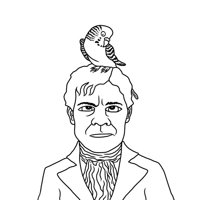 The Budgie by Nick Baker - Illustrated by Sadie Giraud - Ourboox.com