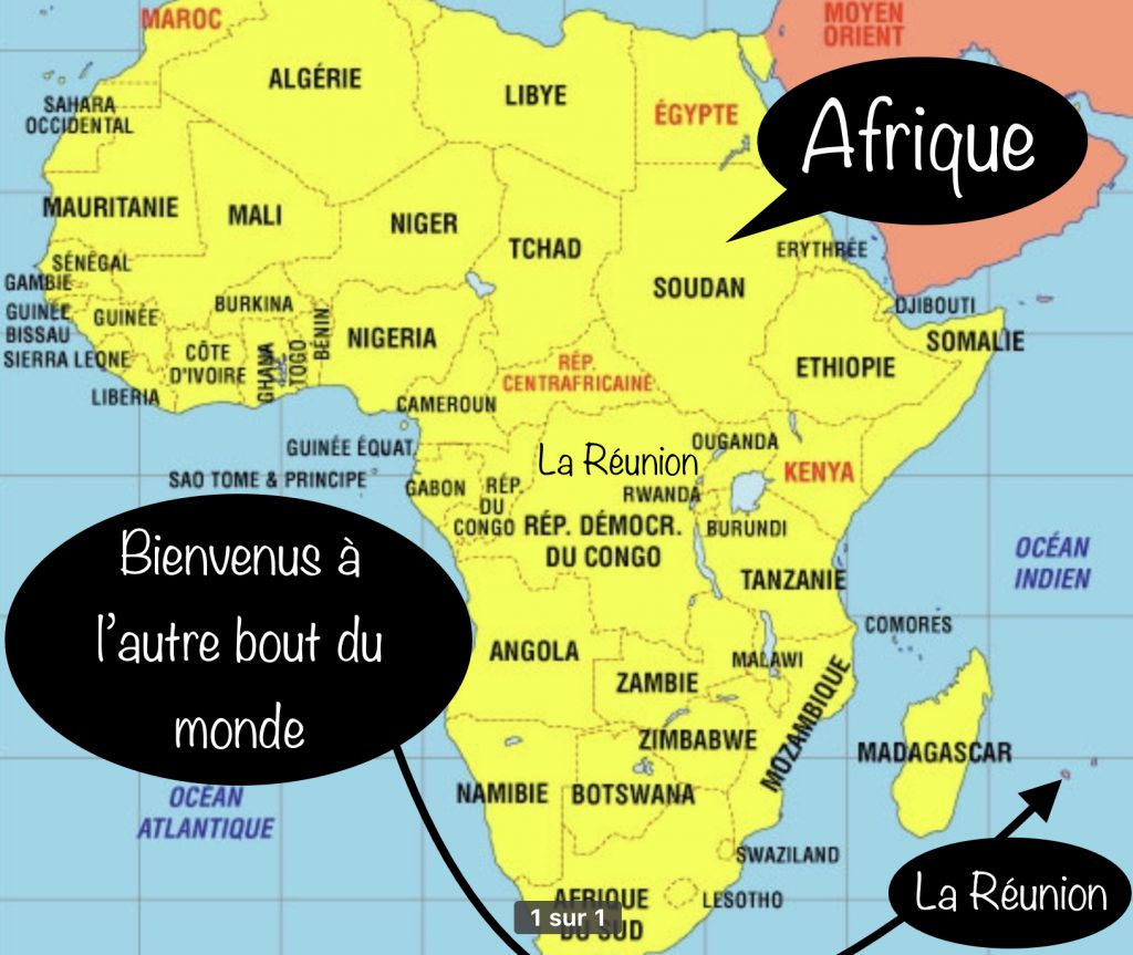L’île de La Réunion by Maria - Illustrated by Clovis Gaume - Ourboox.com