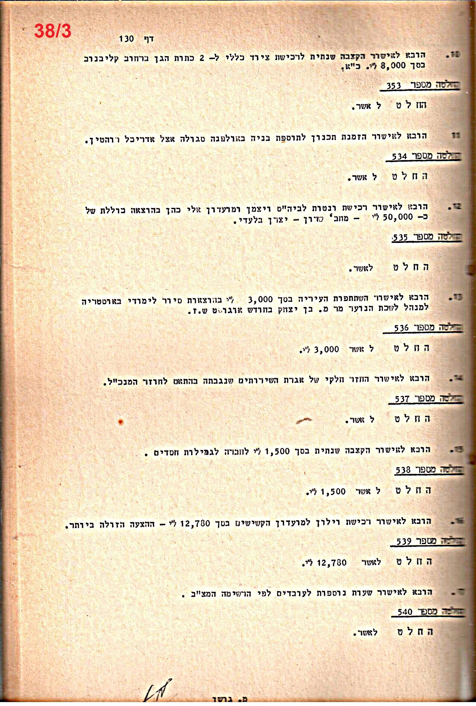 פרוטוקולים 20 – ועדות (כספים) – 22.11.78 – 22.8.76 by riki deri - Illustrated by מוזיאון בית גרושקביץ / כרך 20 - Ourboox.com