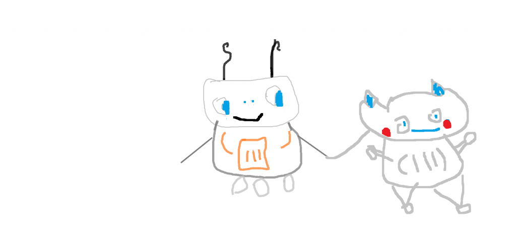 THE ROBOT AND THE MOON by heba - Ourboox.com