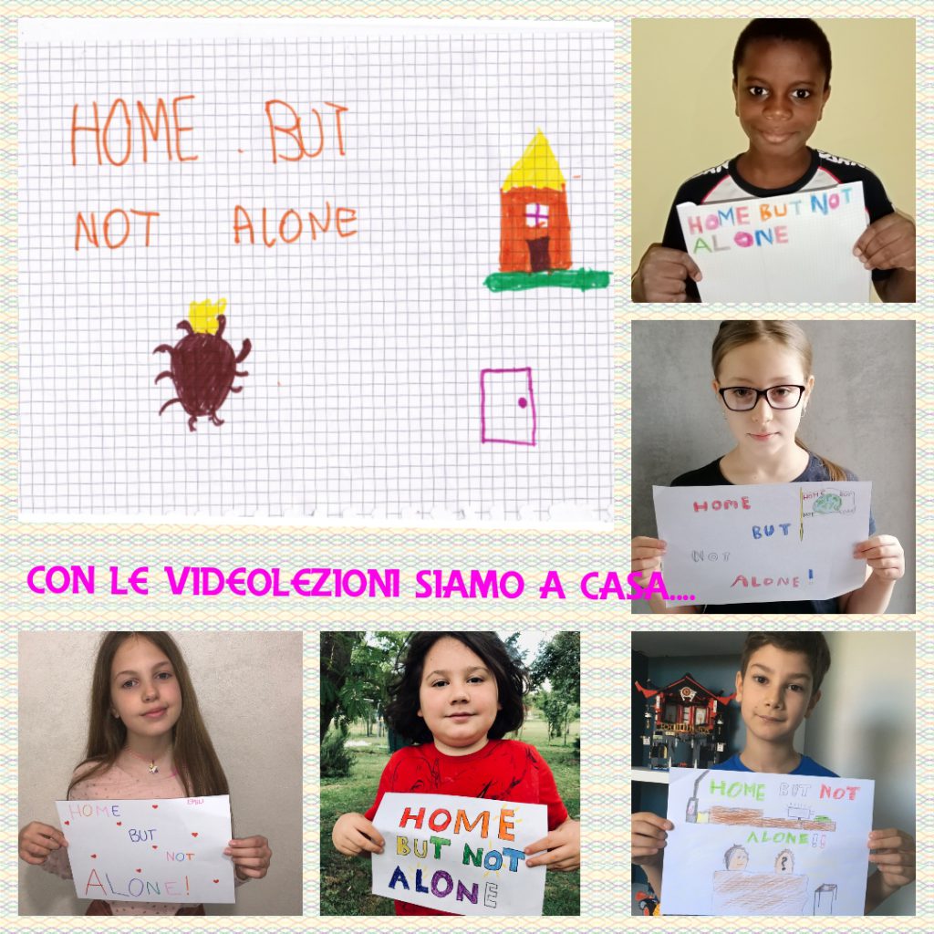 We… una comunità anche se a distanza by Progetto - Illustrated by Istituto Comprensivo Poviglio- Brescello - Ourboox.com