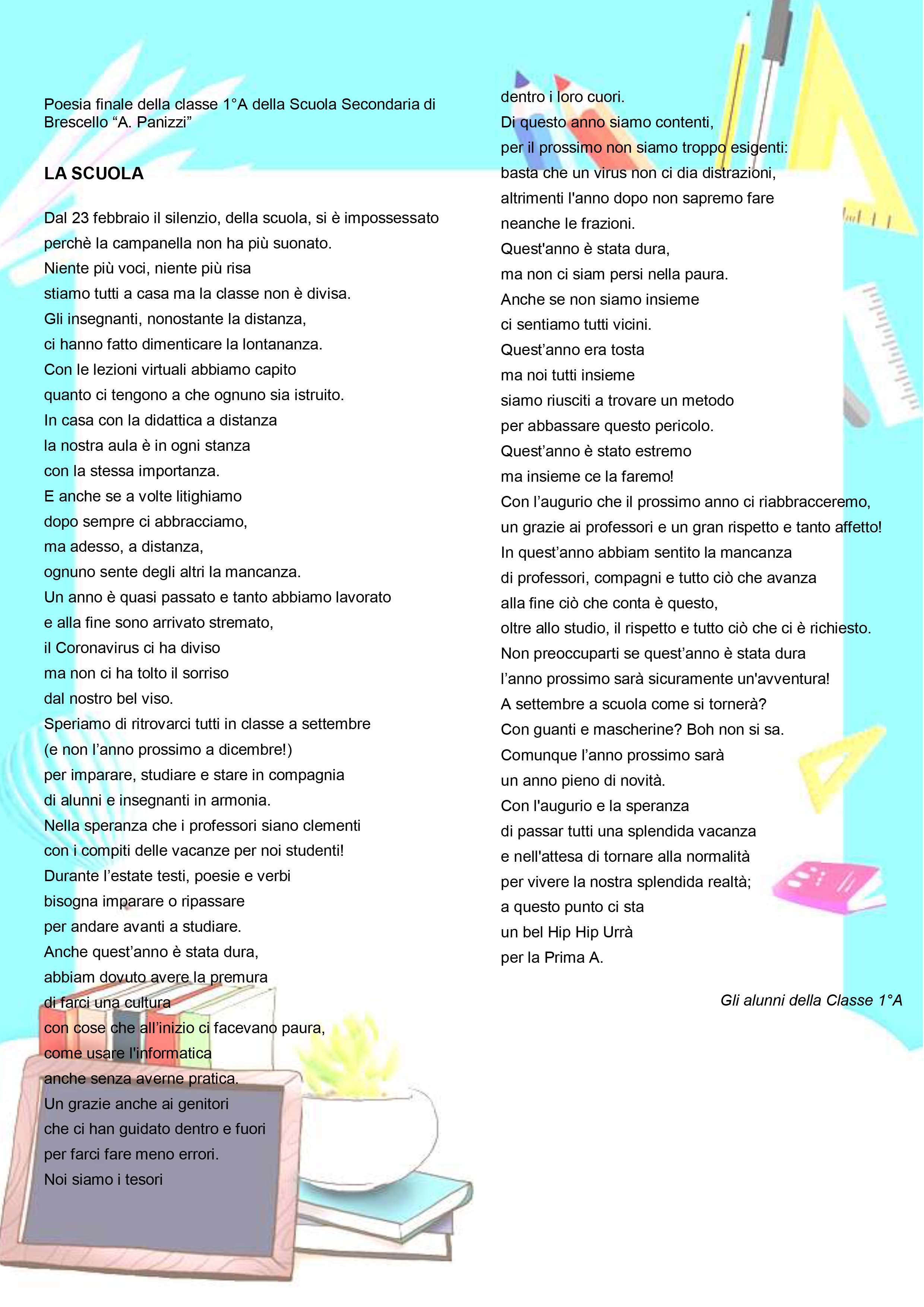 We… una comunità anche se a distanza by Progetto - Illustrated by Istituto Comprensivo Poviglio- Brescello - Ourboox.com