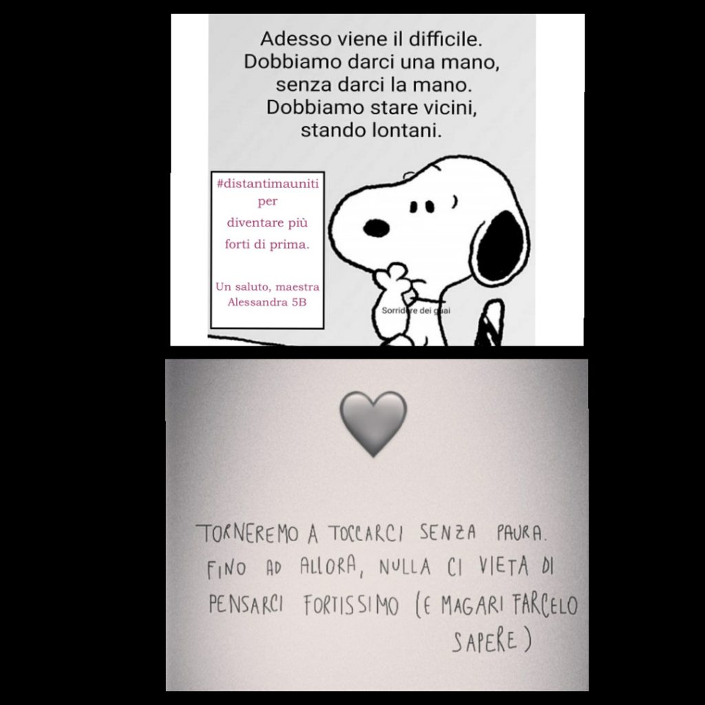 We… una comunità anche se a distanza by Progetto - Illustrated by Istituto Comprensivo Poviglio- Brescello - Ourboox.com
