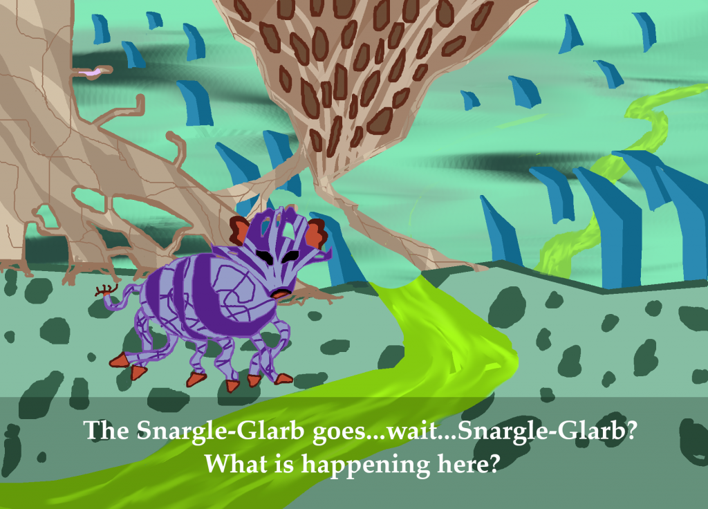 The Cow Goes “Snargle-Glarb” by Shaun Ian Thomas-Arnold - Illustrated by HBjus - Ourboox.com