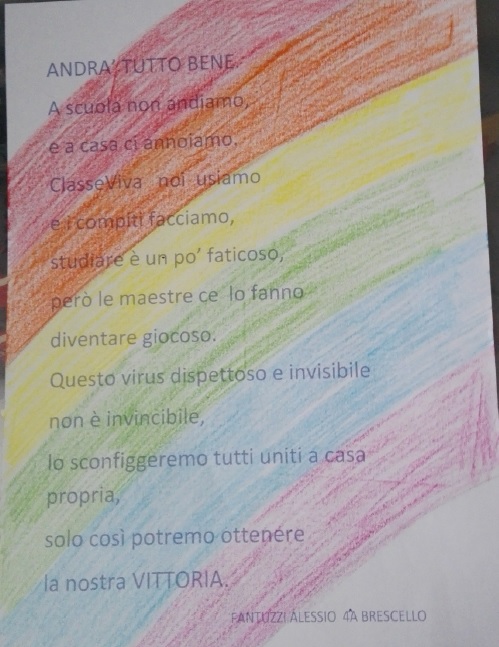 We… una comunità anche se a distanza by Progetto - Illustrated by Istituto Comprensivo Poviglio- Brescello - Ourboox.com