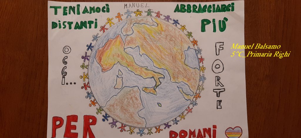 We… una comunità anche se a distanza by Progetto - Illustrated by Istituto Comprensivo Poviglio- Brescello - Ourboox.com