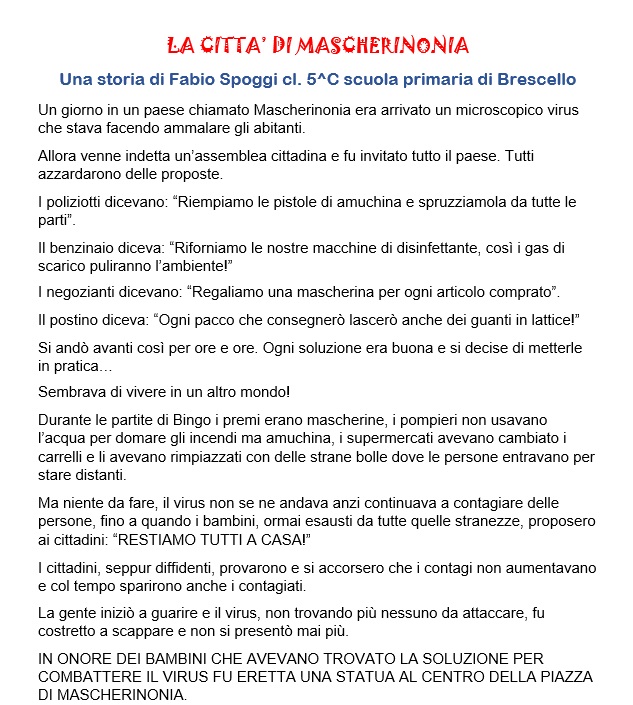 We… una comunità anche se a distanza by Progetto - Illustrated by Istituto Comprensivo Poviglio- Brescello - Ourboox.com