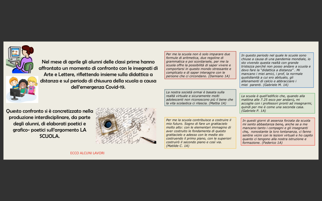 We… una comunità anche se a distanza by Progetto - Illustrated by Istituto Comprensivo Poviglio- Brescello - Ourboox.com