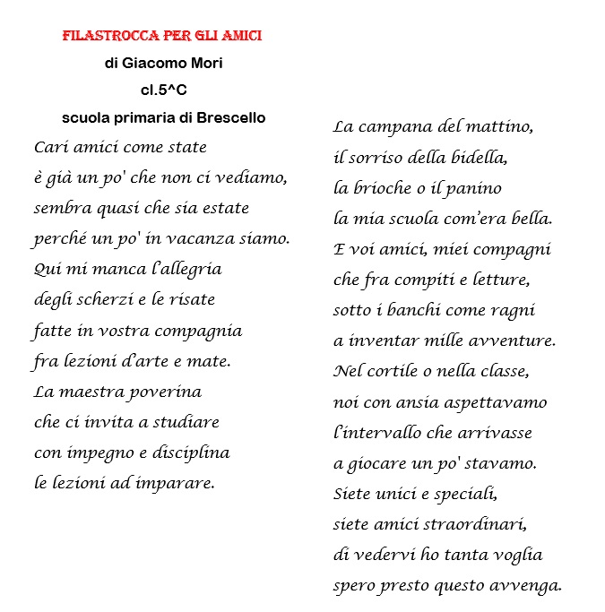 We… una comunità anche se a distanza by Progetto - Illustrated by Istituto Comprensivo Poviglio- Brescello - Ourboox.com