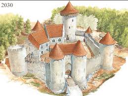 Medieval castles in Europe by Niamh McCullagh - Illustrated by Jason Balformio - Ourboox.com