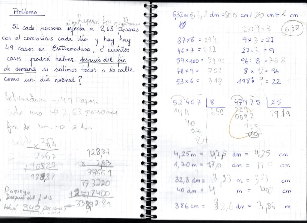 Caderno Casa Matemáticas Pablo by Pablo Cuadrado - Illustrated by Pablo Cuadrado Tejeda - Ourboox.com