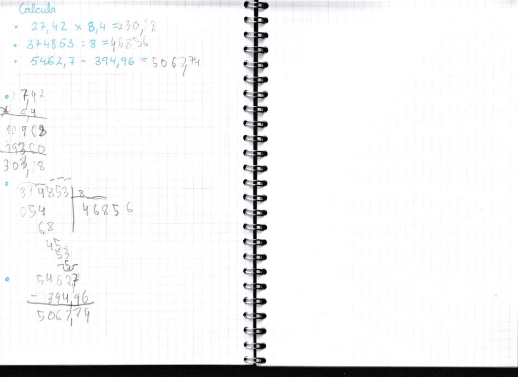 Caderno Casa Matemáticas Pablo by Pablo Cuadrado - Illustrated by Pablo Cuadrado Tejeda - Ourboox.com