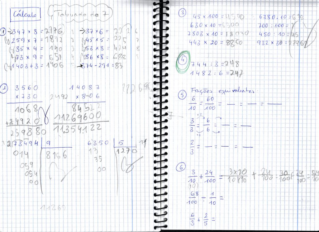 Caderno Casa Matemáticas Pablo by Pablo Cuadrado - Illustrated by Pablo Cuadrado Tejeda - Ourboox.com