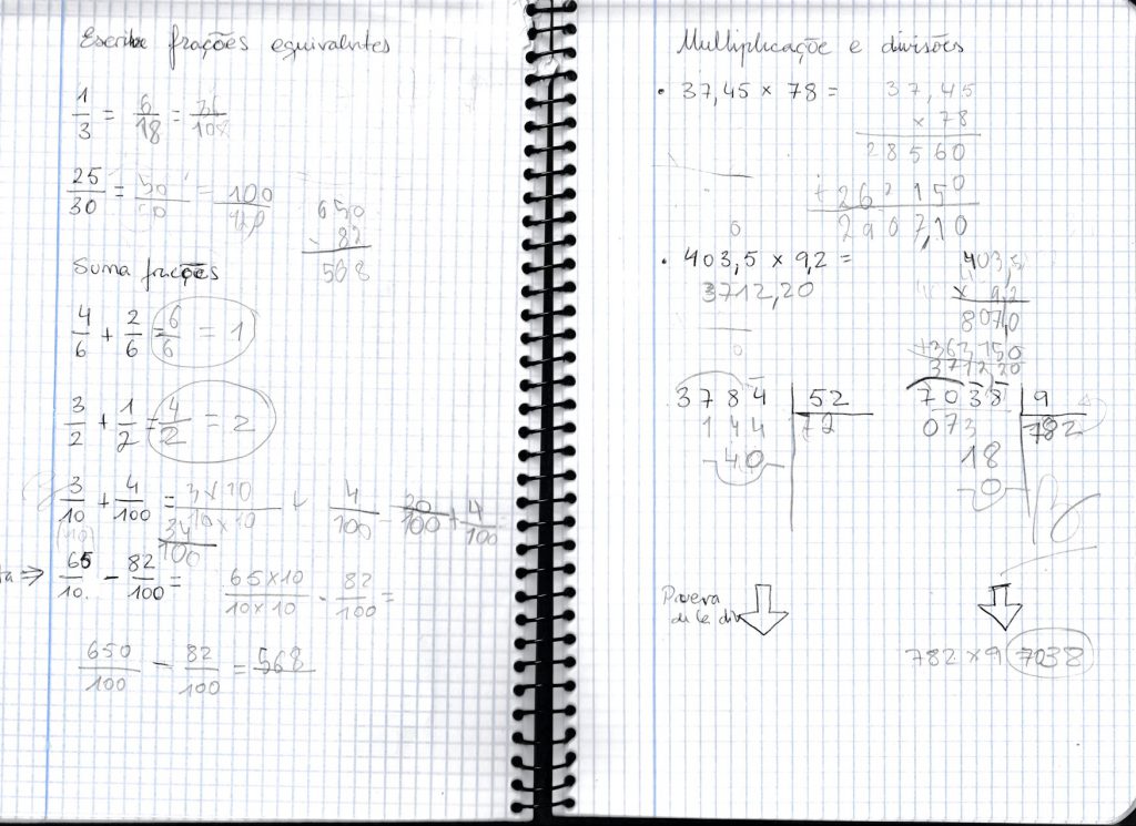 Caderno Casa Matemáticas Pablo by Pablo Cuadrado - Illustrated by Pablo Cuadrado Tejeda - Ourboox.com