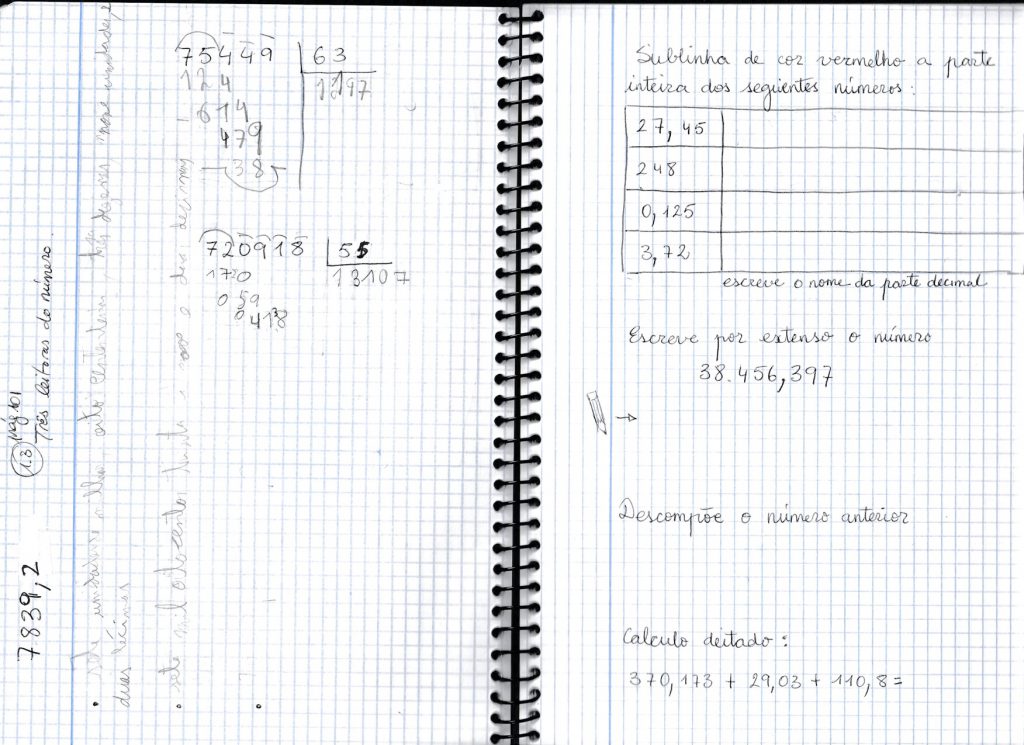 Caderno Casa Matemáticas Pablo by Pablo Cuadrado - Illustrated by Pablo Cuadrado Tejeda - Ourboox.com