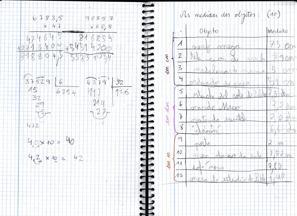 Caderno Casa Matemáticas Pablo by Pablo Cuadrado - Illustrated by Pablo Cuadrado Tejeda - Ourboox.com