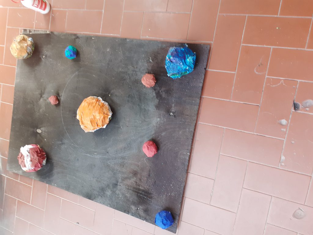 Il sistema solare by Manuela Camellini - Illustrated by Classe 3b-3f-3g a.s.2019/20 - Ourboox.com