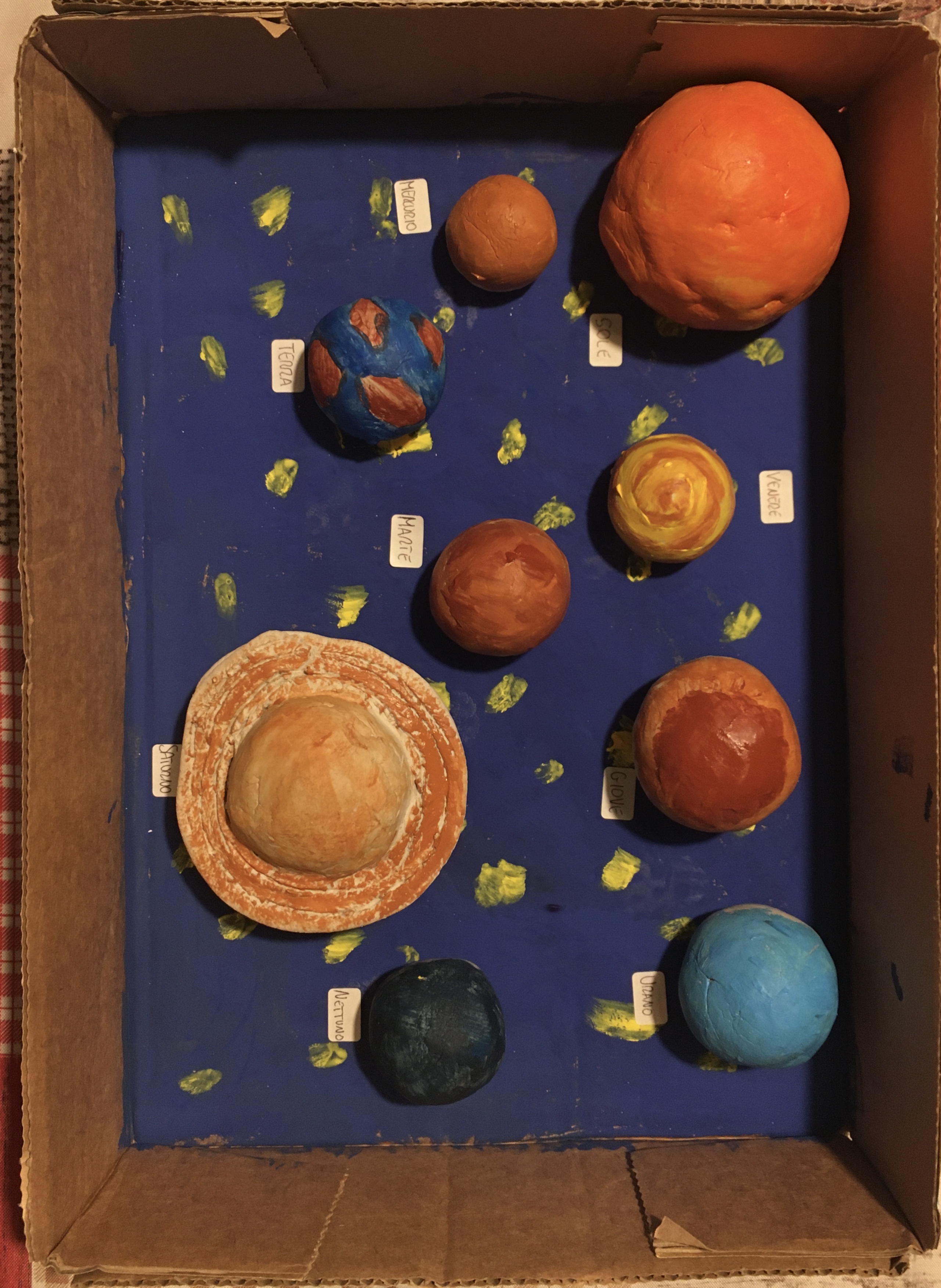 Il sistema solare by Manuela Camellini - Illustrated by Classe 3b-3f-3g a.s.2019/20 - Ourboox.com