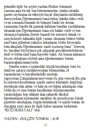 ÇOCUKLARIN KALEMİNDEN by Kadriye Çelebi - Ourboox.com