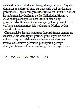 ÇOCUKLARIN KALEMİNDEN by Kadriye Çelebi - Ourboox.com