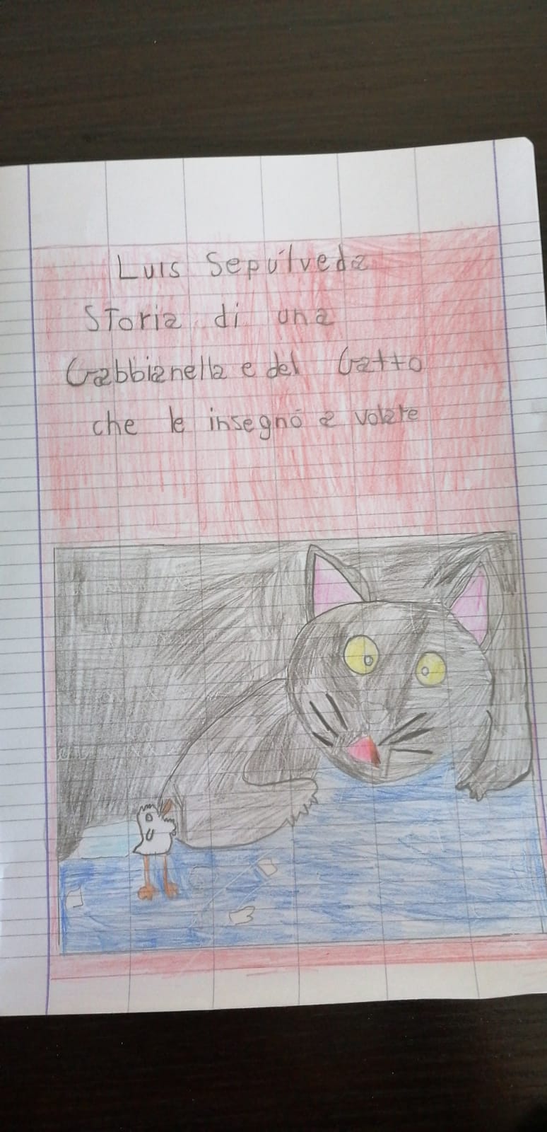 Scheda Libro La Gabbianella E Il Gatto