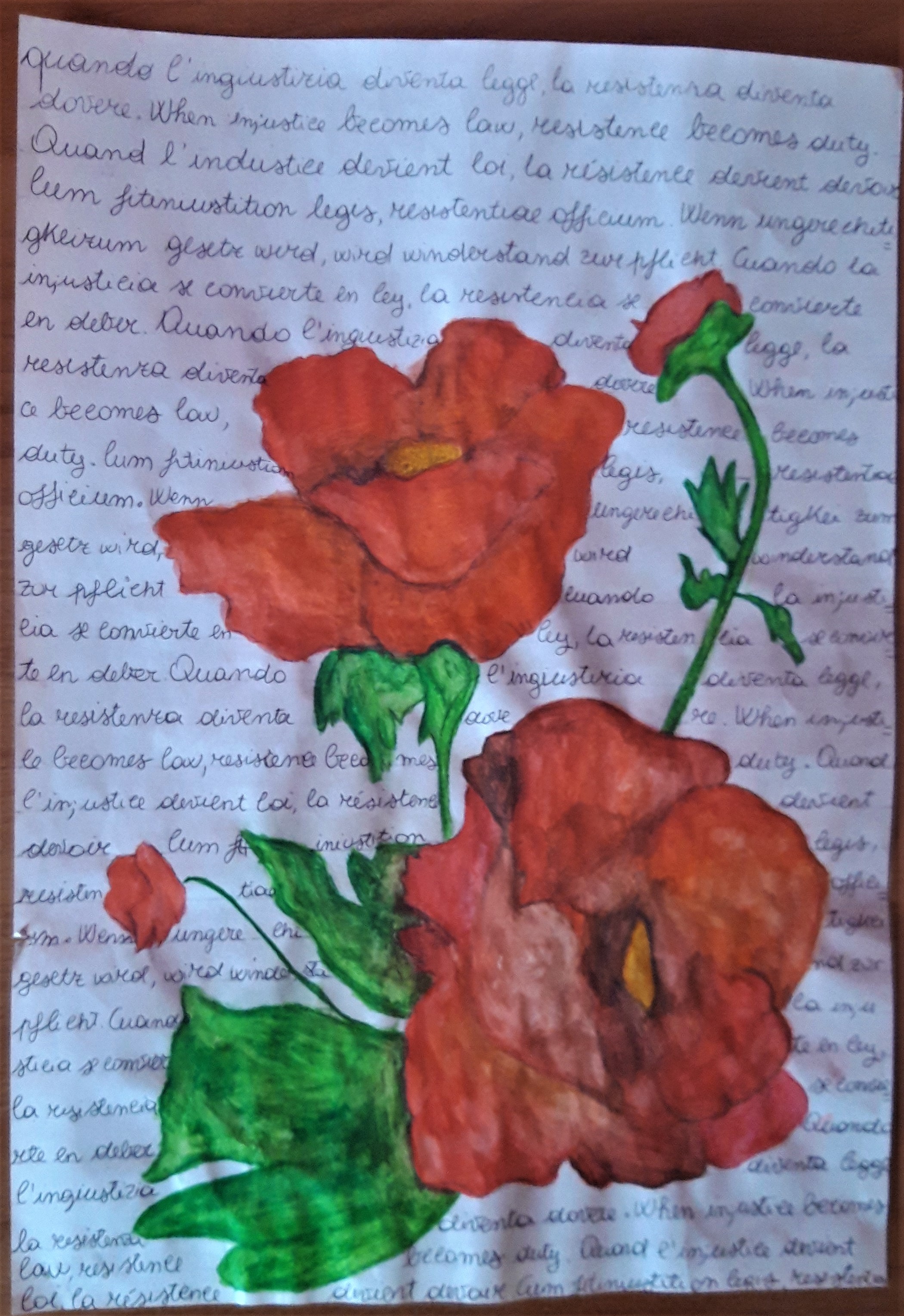 Il fiore della resistenza by Nadia Cristofaro - Ourboox.com