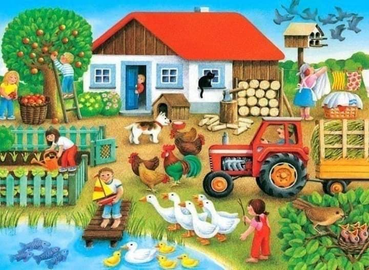 Животните във фермата и техните малки - Ourboox