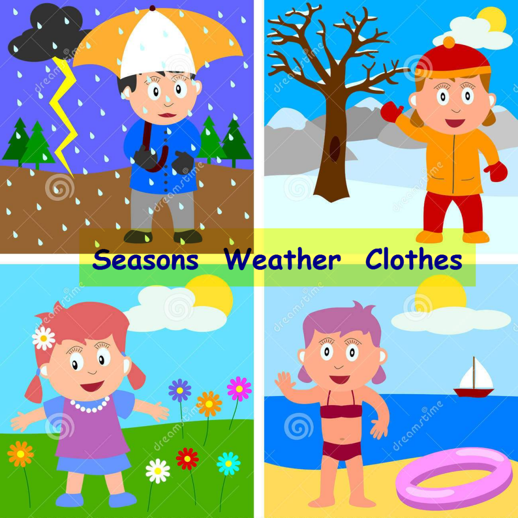 Seasons Weather Clothes Ourboox