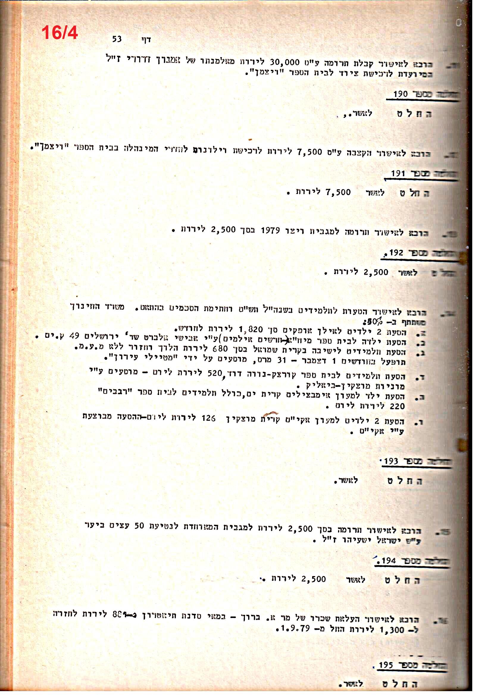 פרוטוקולים 21 – 19.10.83 – 3.1.79 ועדות – כספים by riki deri - Illustrated by מוזיאון בית גרושקביץ / כרך 21 - Ourboox.com