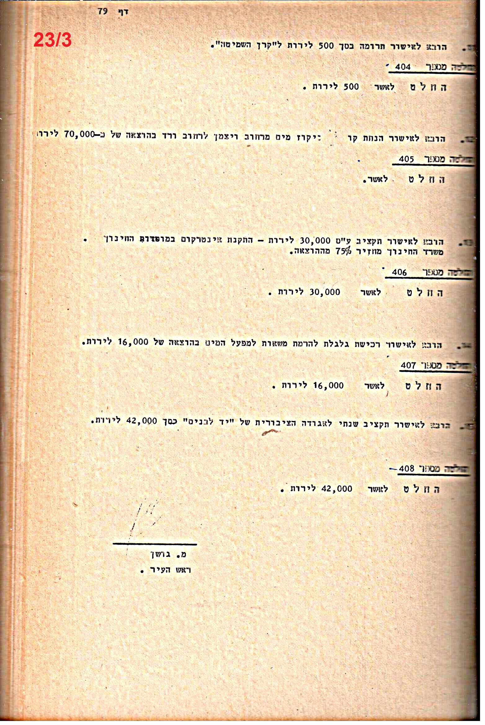 פרוטוקולים 21 – 19.10.83 – 3.1.79 ועדות – כספים by riki deri - Illustrated by מוזיאון בית גרושקביץ / כרך 21 - Ourboox.com
