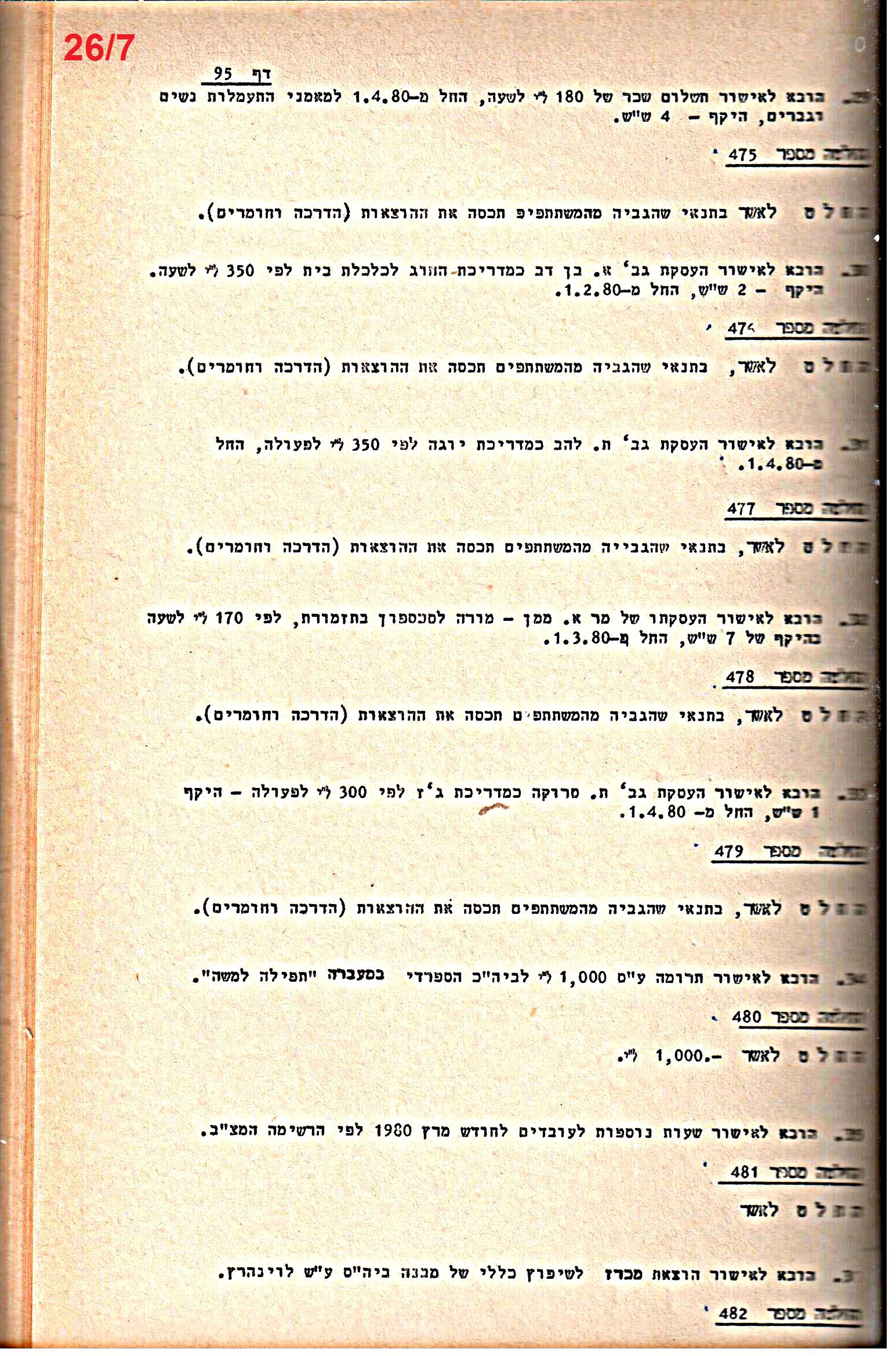 פרוטוקולים 21 – 19.10.83 – 3.1.79 ועדות – כספים by riki deri - Illustrated by מוזיאון בית גרושקביץ / כרך 21 - Ourboox.com