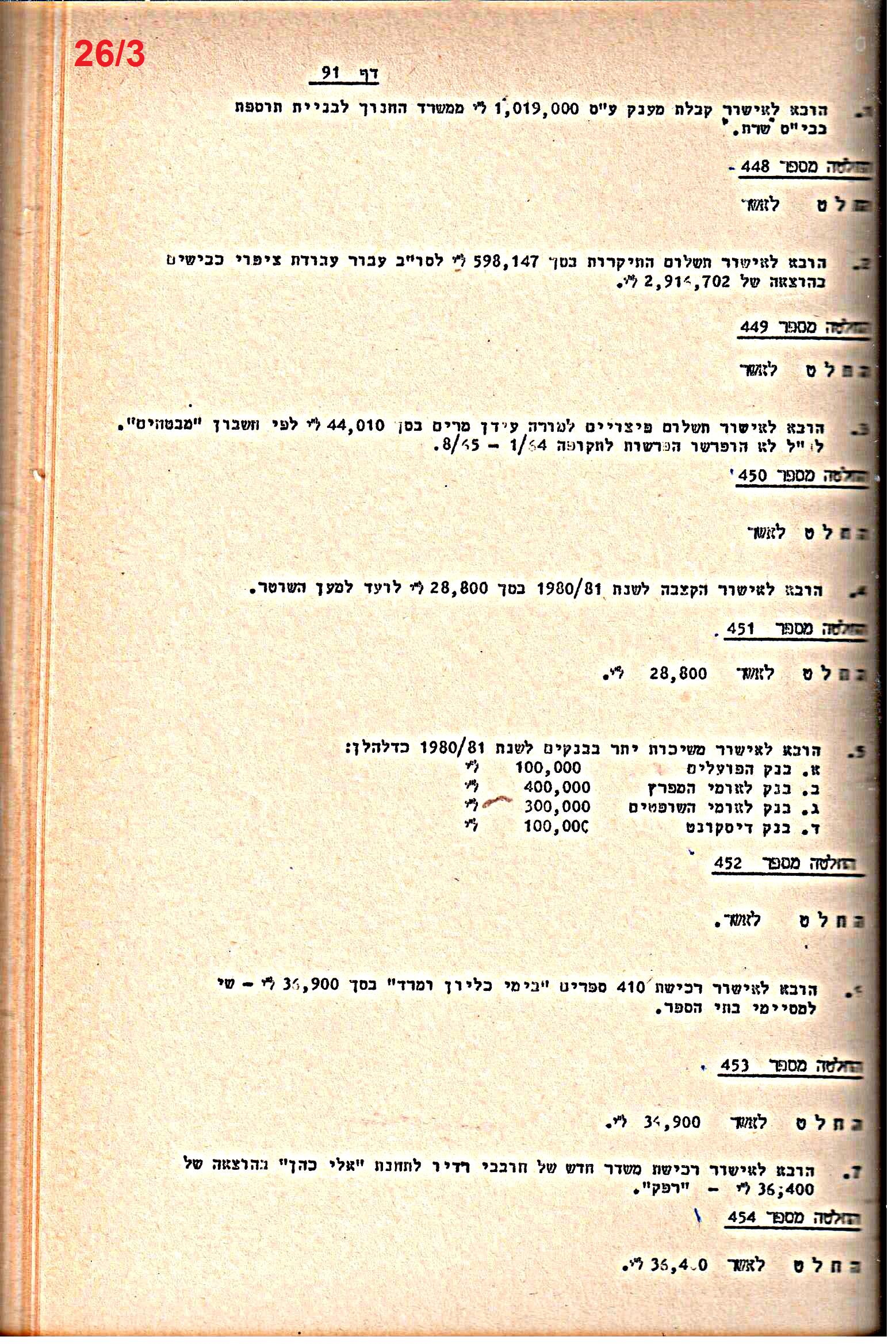פרוטוקולים 21 – 19.10.83 – 3.1.79 ועדות – כספים by riki deri - Illustrated by מוזיאון בית גרושקביץ / כרך 21 - Ourboox.com