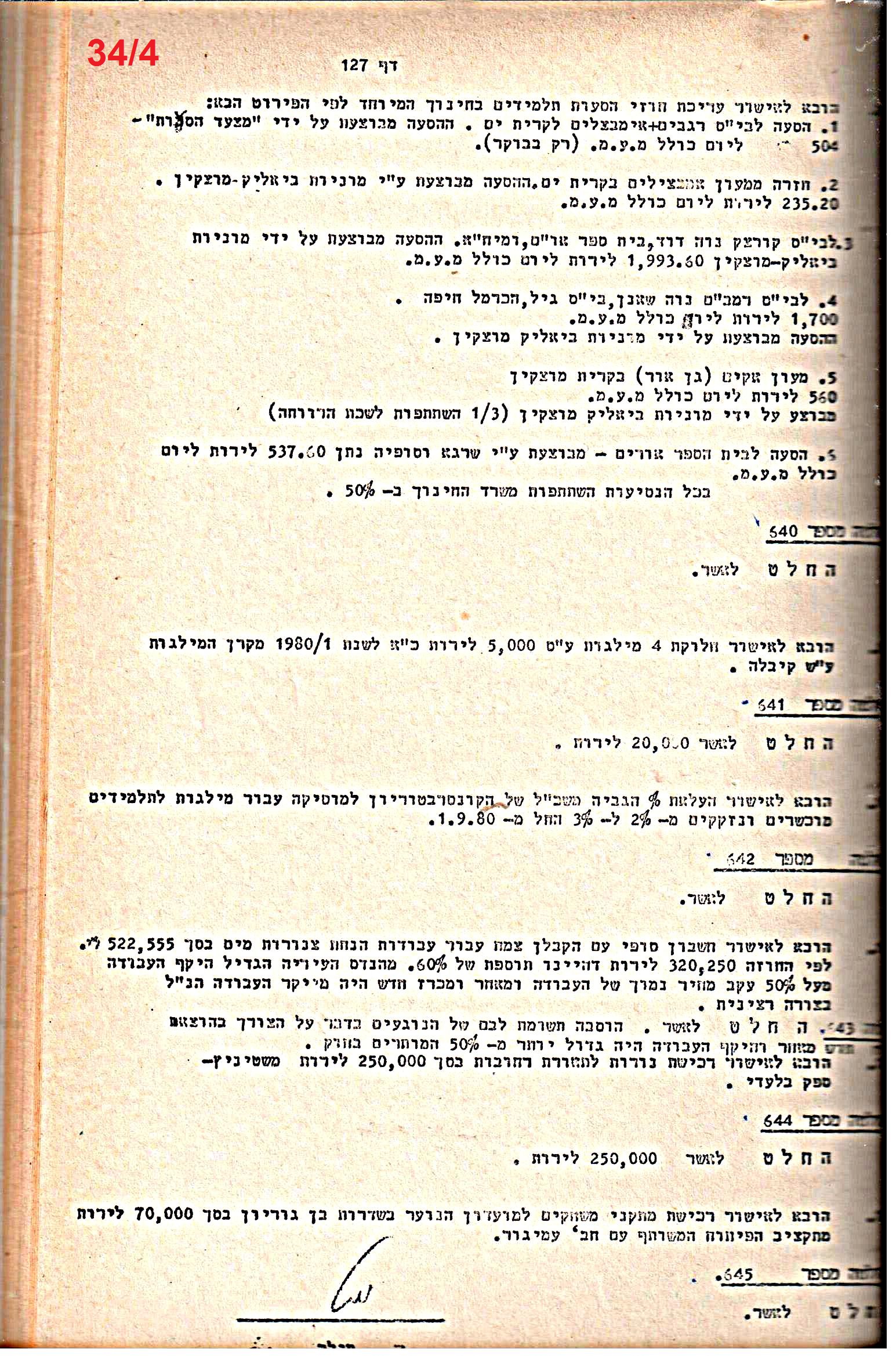 פרוטוקולים 21 – 19.10.83 – 3.1.79 ועדות – כספים by riki deri - Illustrated by מוזיאון בית גרושקביץ / כרך 21 - Ourboox.com