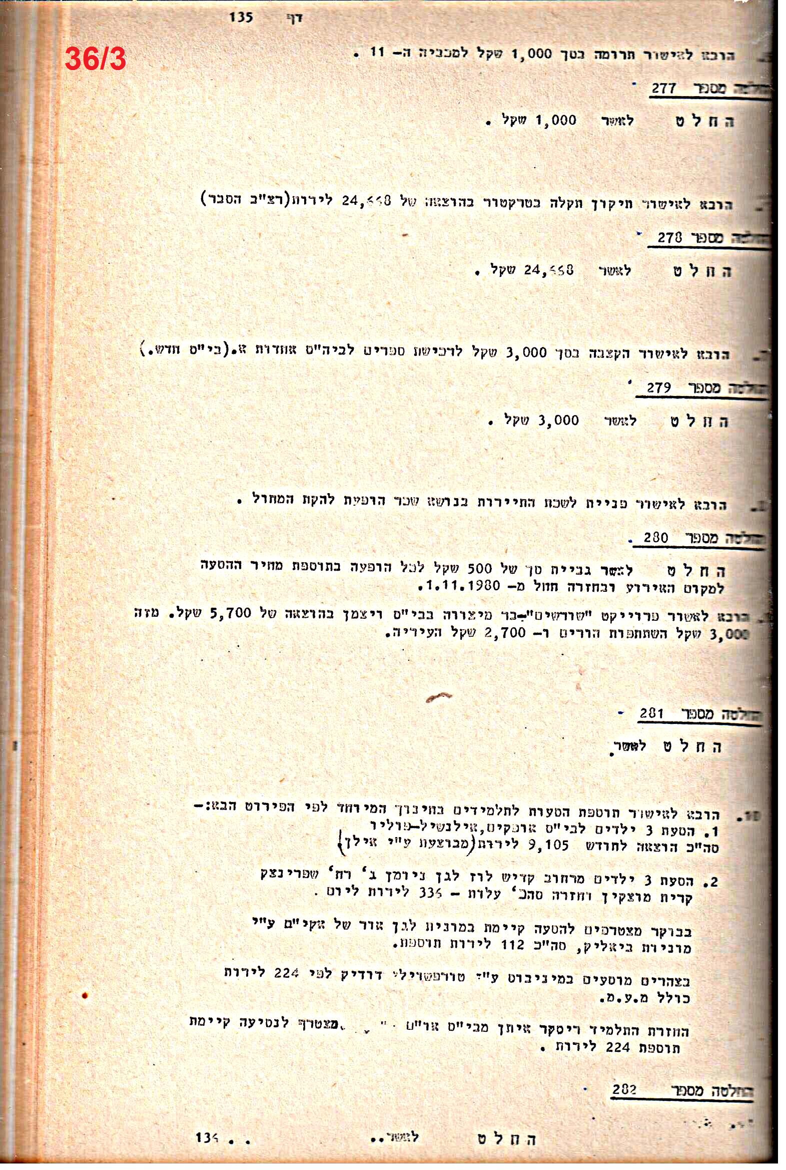 פרוטוקולים 21 – 19.10.83 – 3.1.79 ועדות – כספים by riki deri - Illustrated by מוזיאון בית גרושקביץ / כרך 21 - Ourboox.com