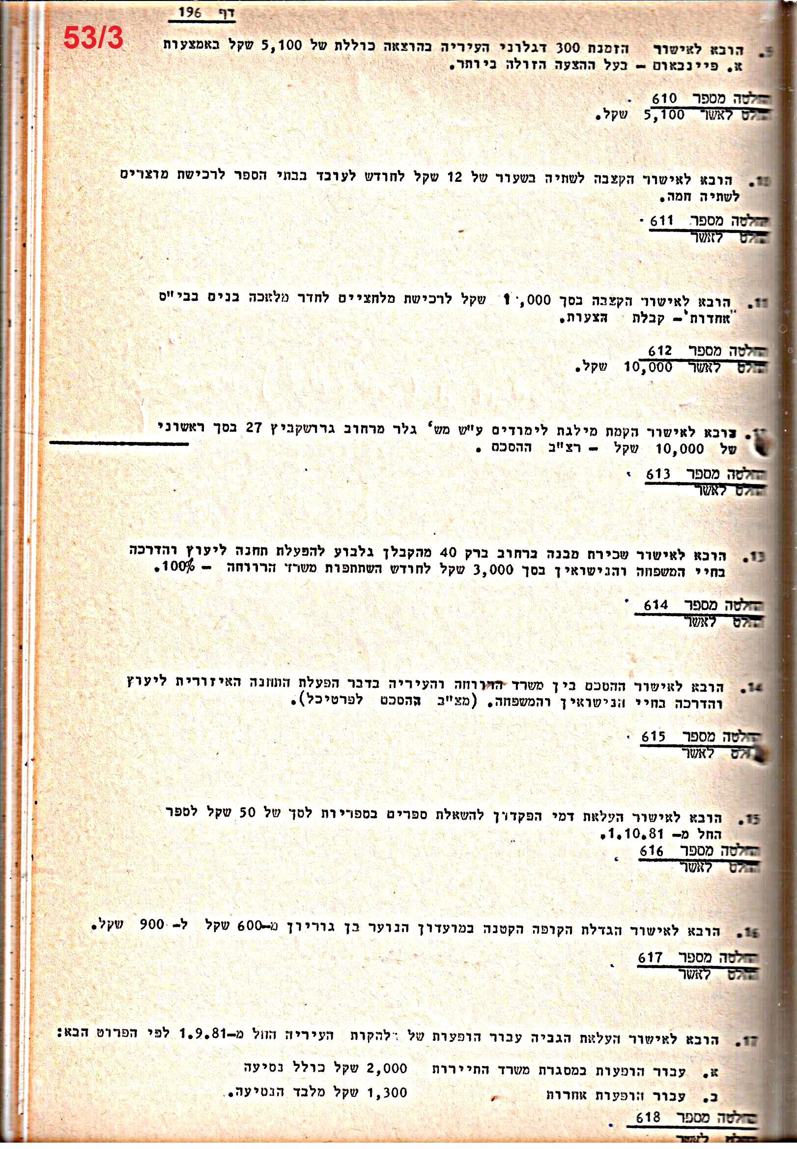 פרוטוקולים 21 – 19.10.83 – 3.1.79 ועדות – כספים by riki deri - Illustrated by מוזיאון בית גרושקביץ / כרך 21 - Ourboox.com