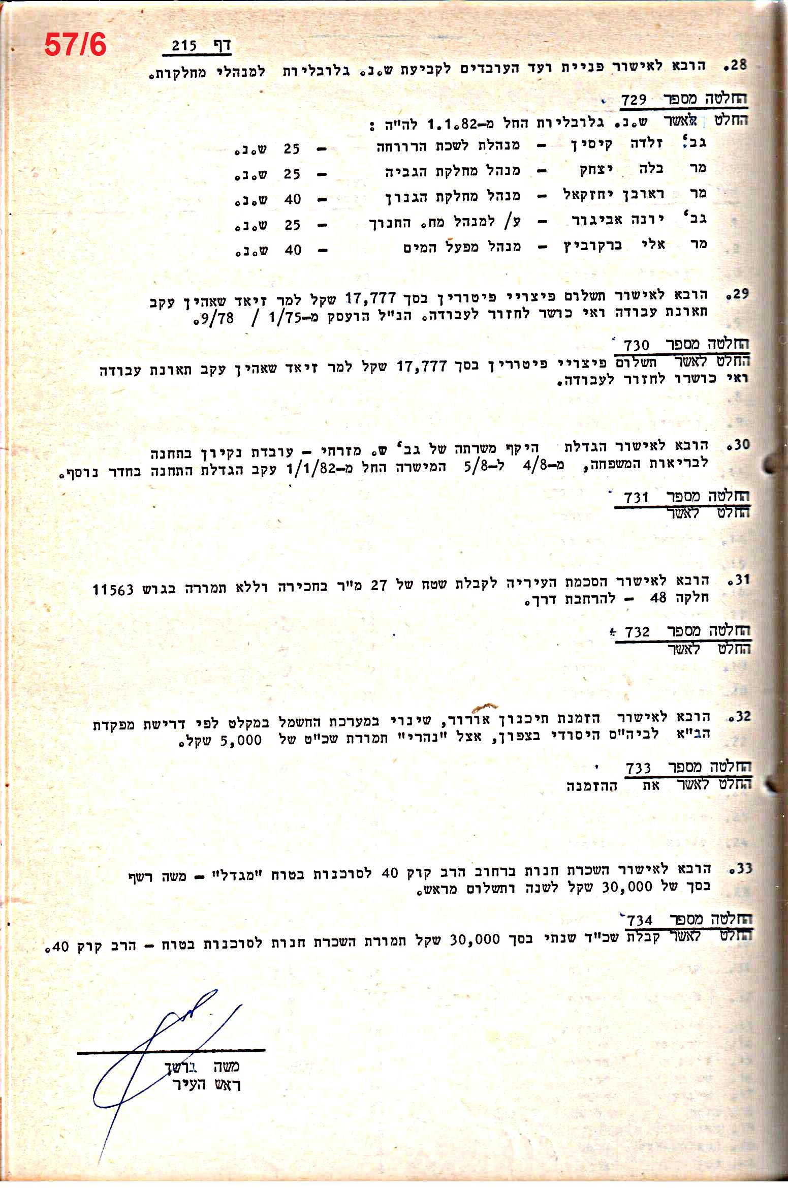 פרוטוקולים 21 – 19.10.83 – 3.1.79 ועדות – כספים by riki deri - Illustrated by מוזיאון בית גרושקביץ / כרך 21 - Ourboox.com