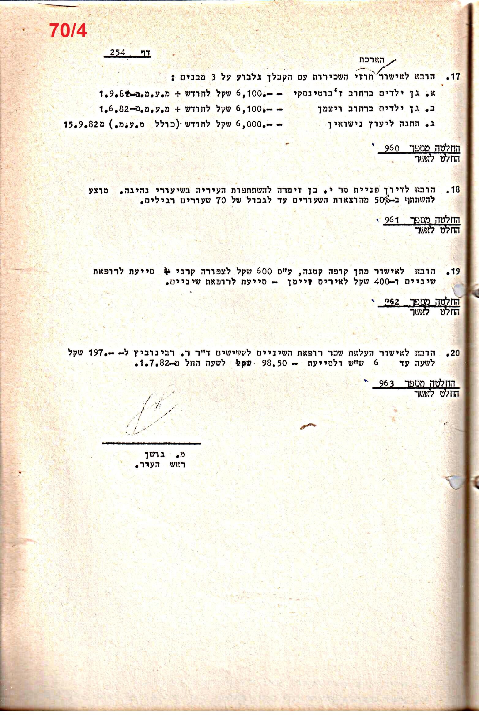 פרוטוקולים 21 – 19.10.83 – 3.1.79 ועדות – כספים by riki deri - Illustrated by מוזיאון בית גרושקביץ / כרך 21 - Ourboox.com